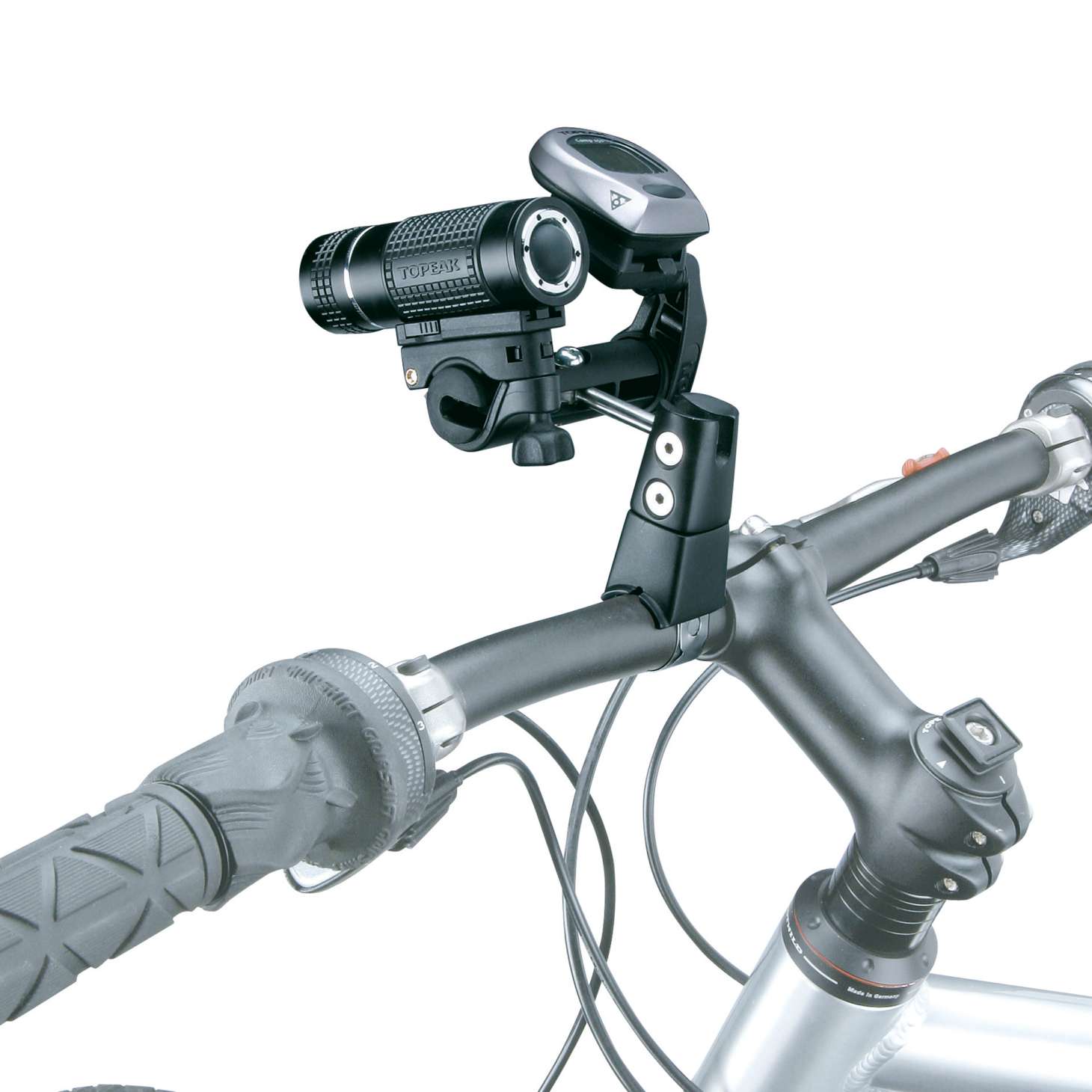 Topeak Bar Xtender einstellbare Lenkerhalterung für zahlreiche Geräte schwarz