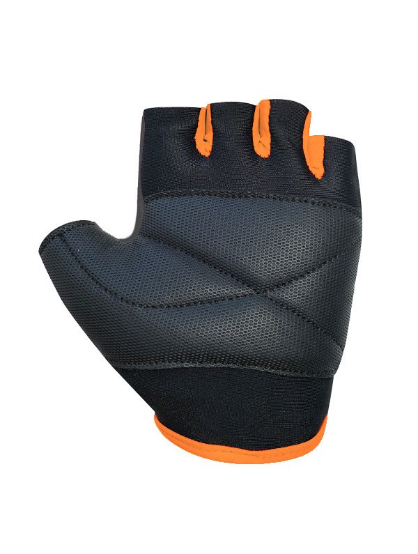Chiba Cool Kids Crocodile Kinder Fahrrad Handschuhe kurz schwarz/orange 2027