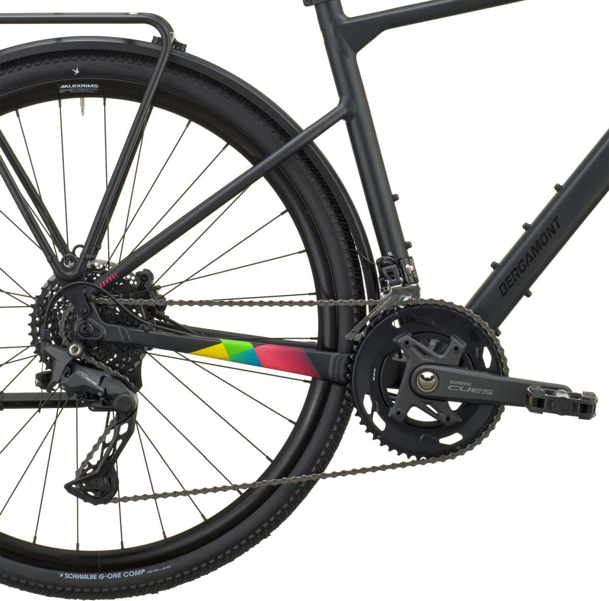 Bergamont Grandurance RD 30 Gravel Fahrrad flaky schwarz 2027