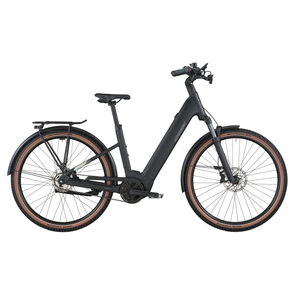 Bergamont E-Horizon SUV 20 Belt Wave 28'' E-Bike Trekking Pedelec matt schwarz 2026