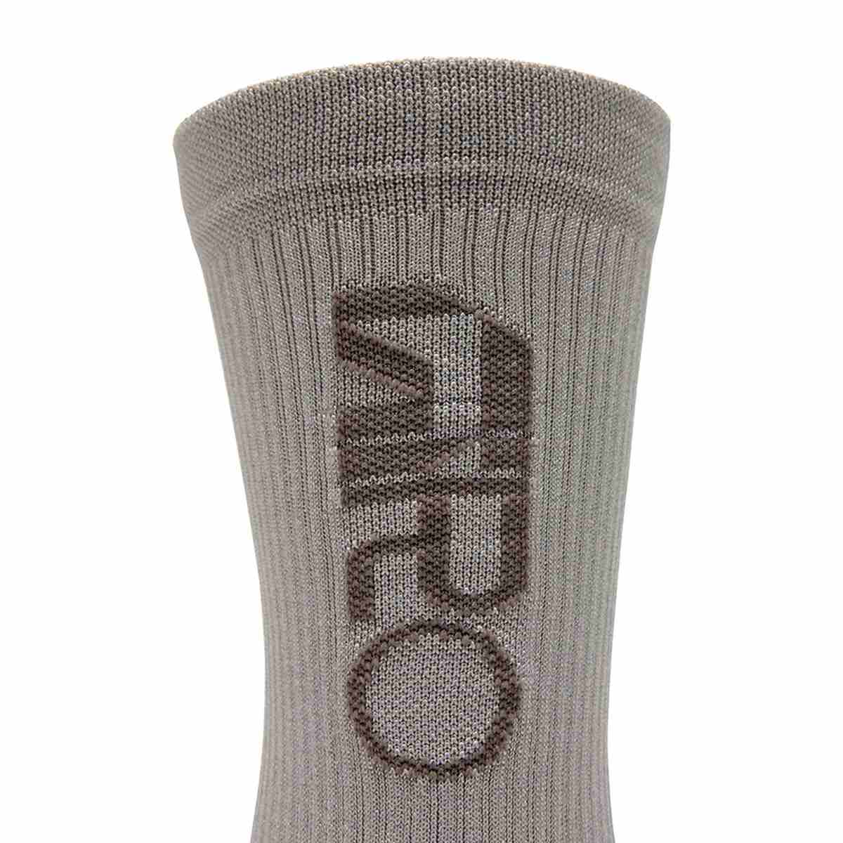 Giro HRC Team Fahrradsocken silberfarben/schwarz 2026