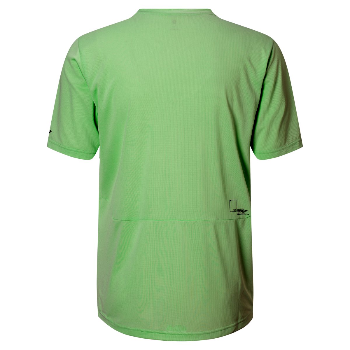 Scott Vertic Zip Freizeit Shirt kurzarm radiant grün 2027