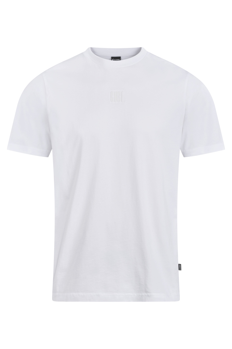 Cube Organic Embossed Freizeit T-Shirt weiß 2027