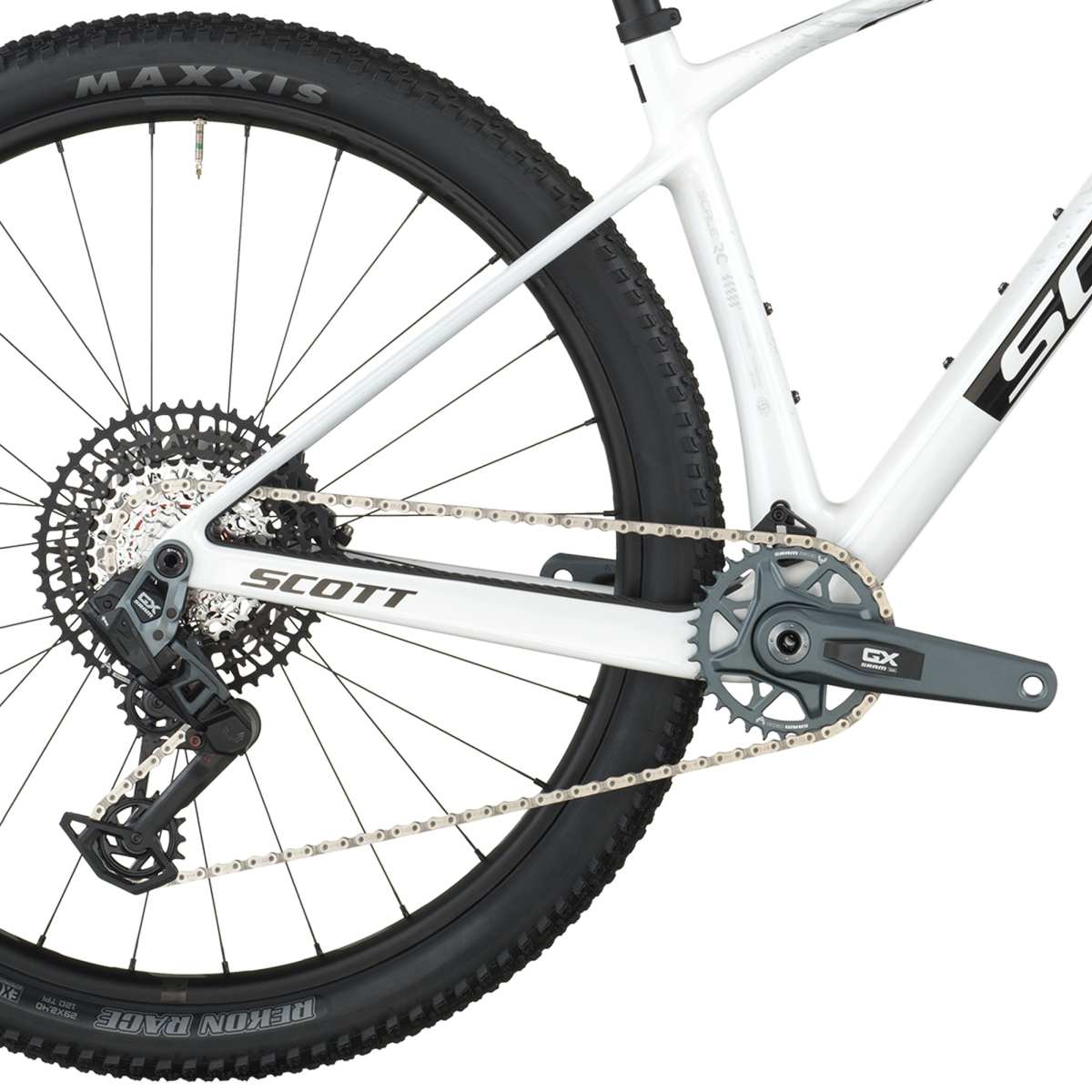 Scott Scale RC Team Issue 29'' Carbon MTB Fahrrad weiß 2026