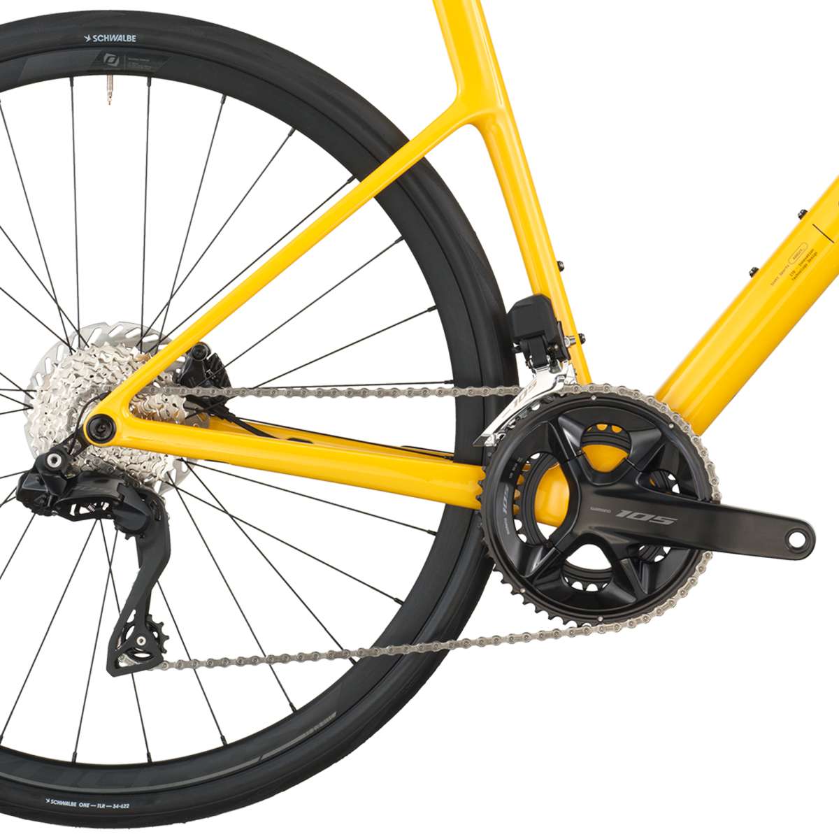 Scott Addict 40 Carbon Rennrad vivid gelb 2026