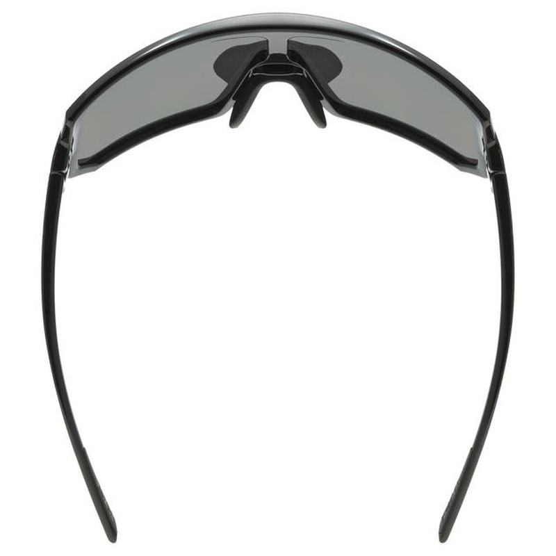 Uvex Sportstyle 235 Sport / Freizeit Brille matt schwarz/mirror silberfarben