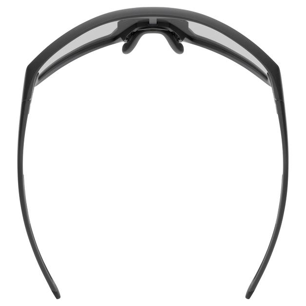 uvex skyryse Fahrrad / Sport Brille matt schwarz/mirror silberfarben
