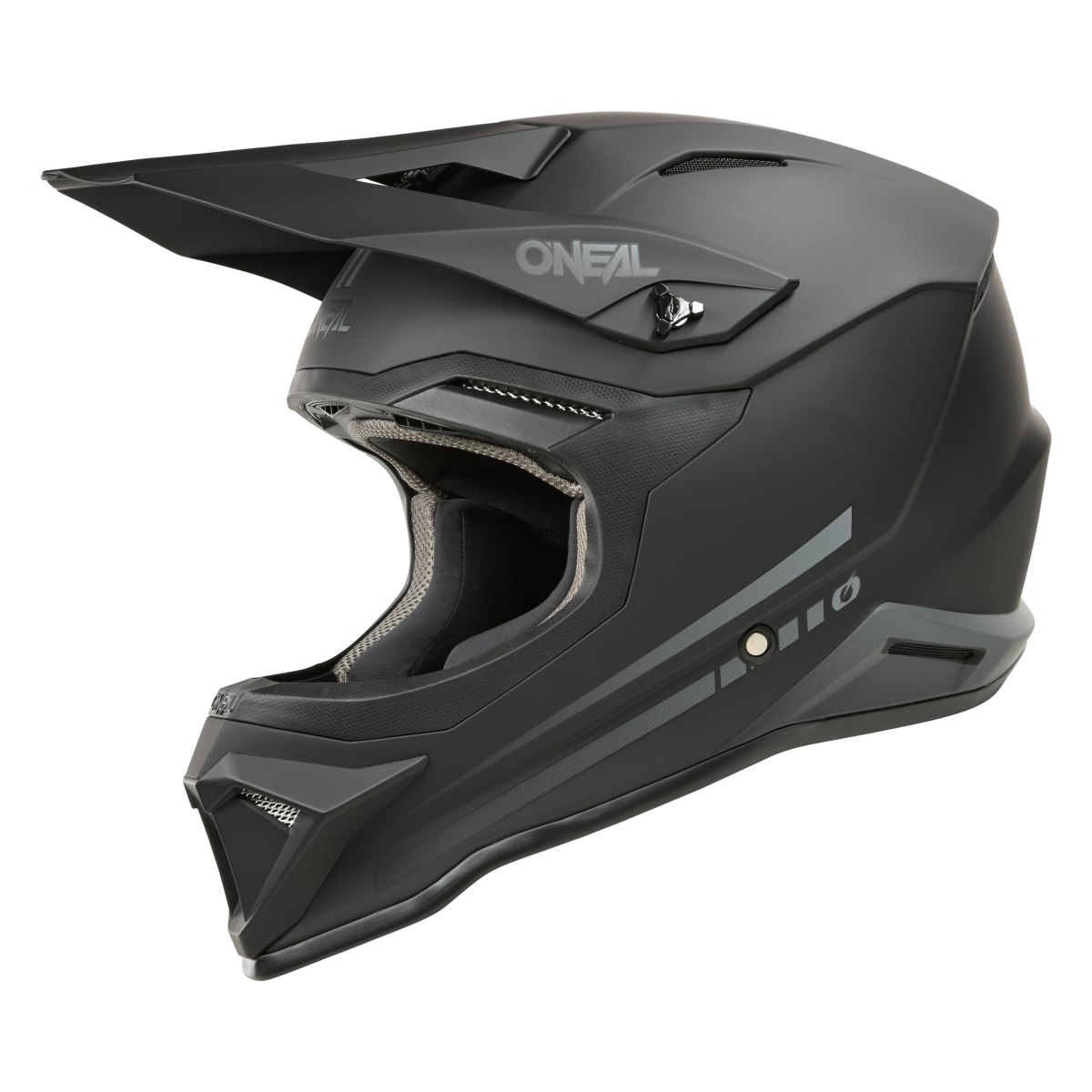 O'Neal 1 Series Solid Motocross Enduro MTB Helm schwarz 2027 Oneal