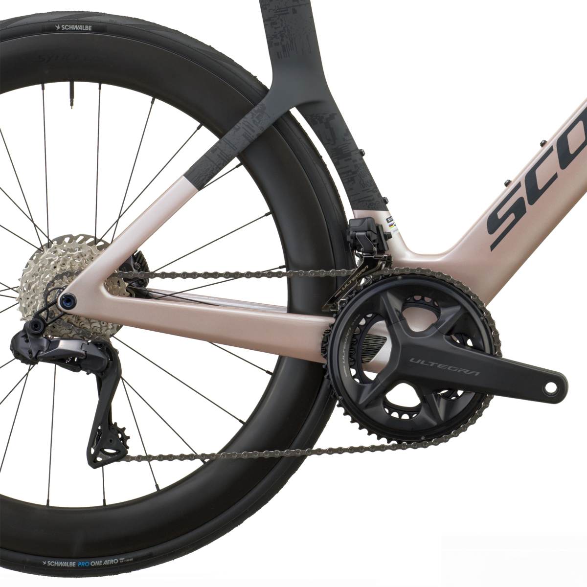 Scott Foil RC 10 Carbon Rennrad champagne pink/carbon schwarz 2027