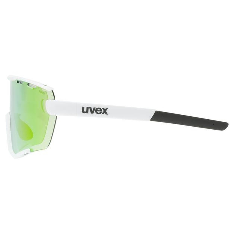 Uvex Sportstyle 236 Set Fahrrad / Sport Brille matt weiß/mirror grün