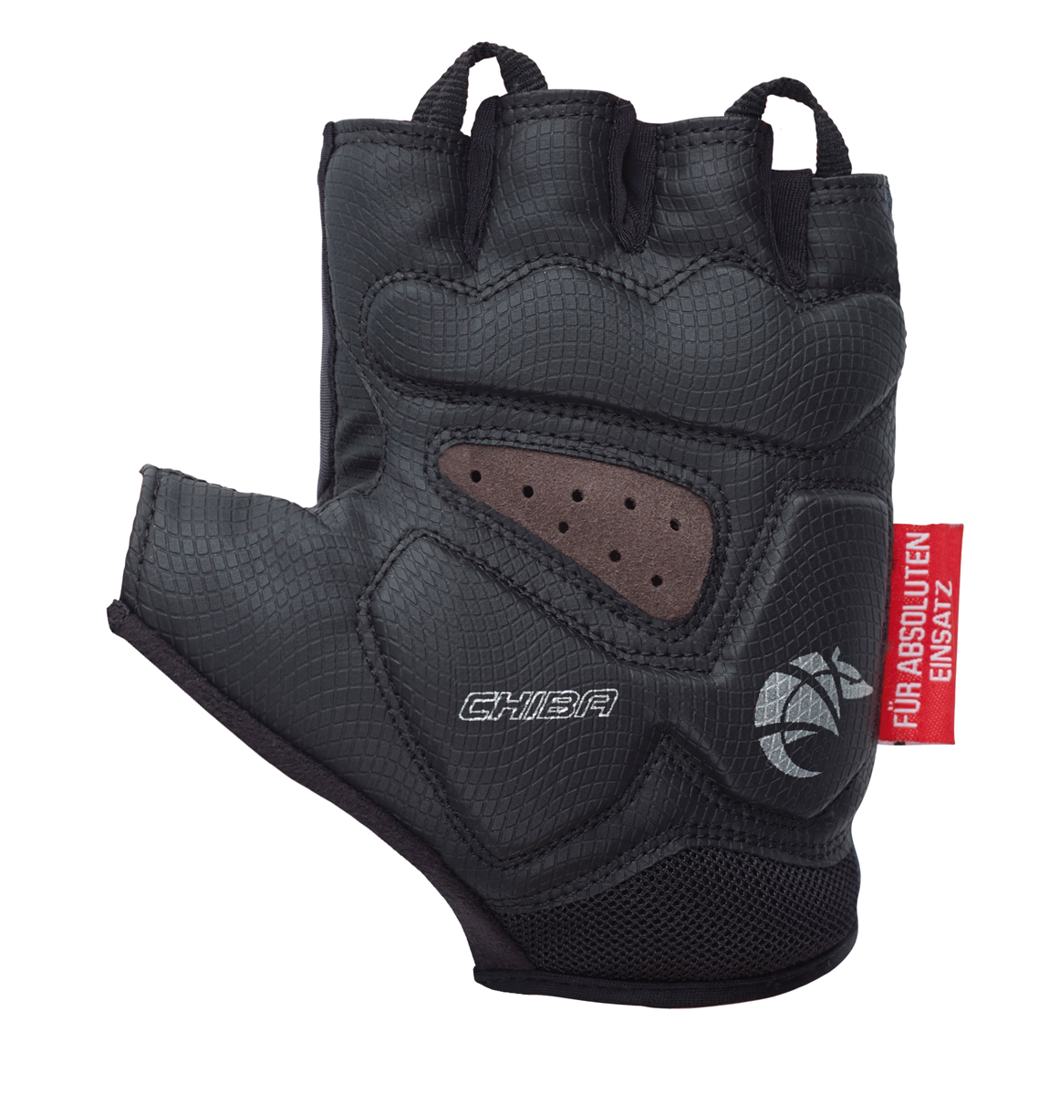 Chiba Gel Premium Fahrrad Handschuhe kurz grau 2027