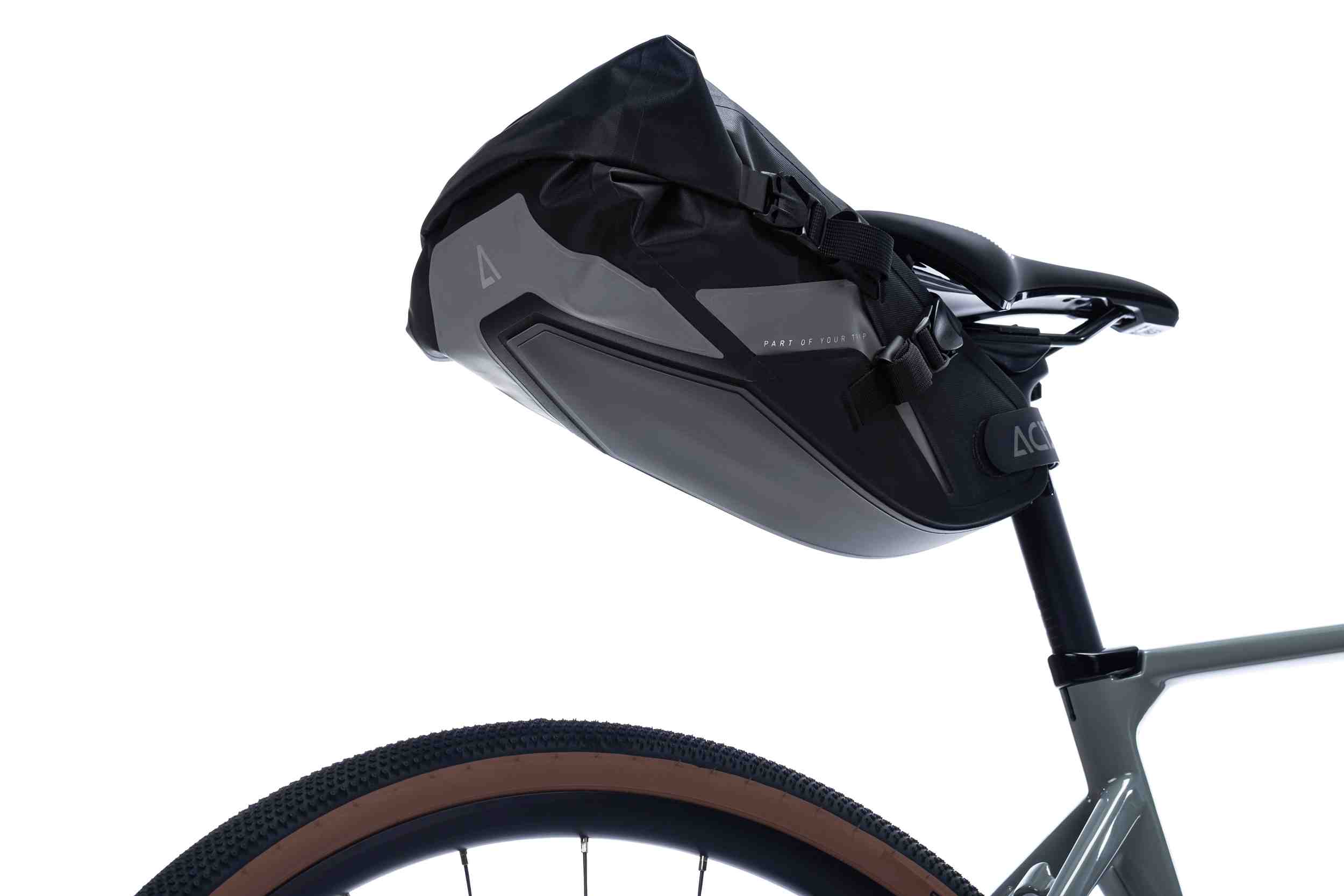 Acid Pack Pro 6 Bikepacker Fahrrad Satteltasche schwarz