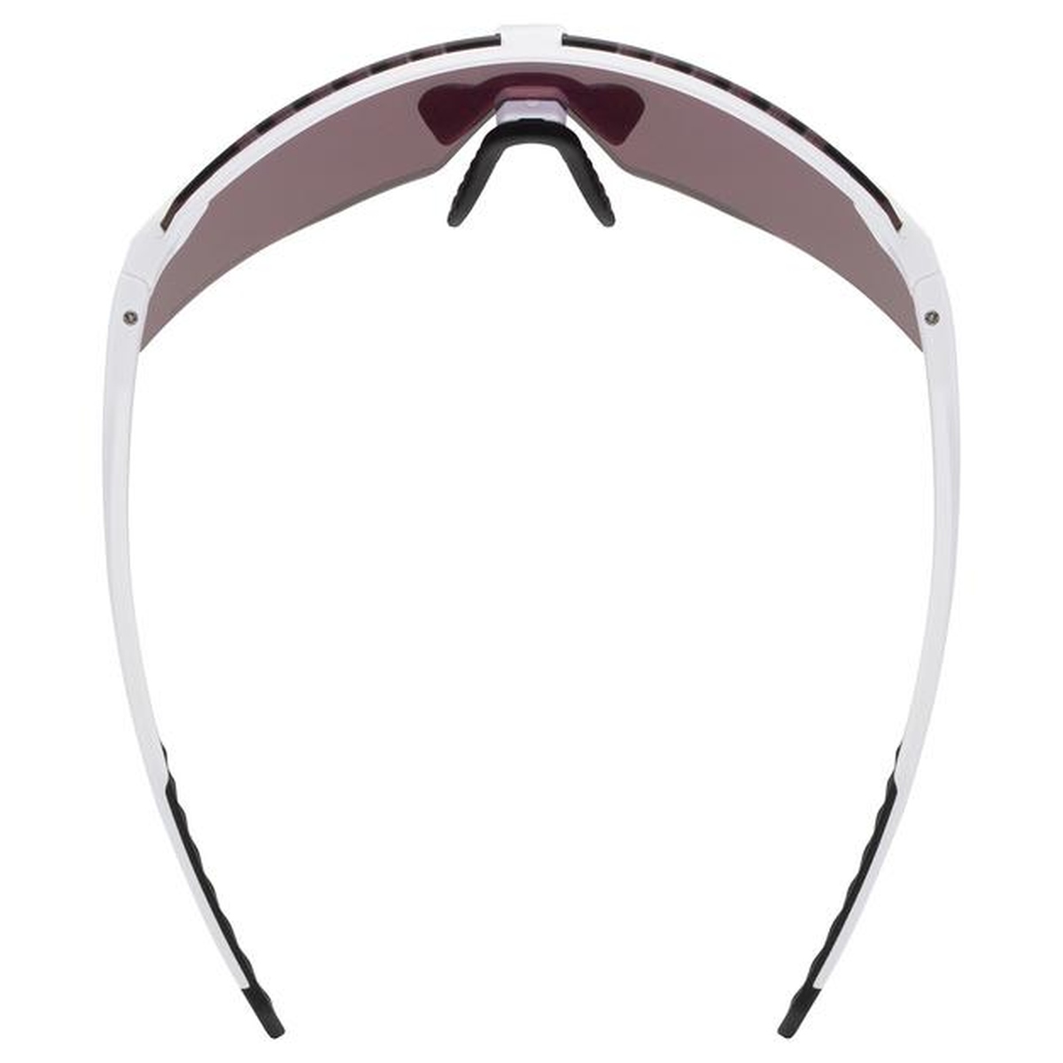 Uvex Pace Stage CV Fahrrad / Sport Brille weiß/mirror gelb