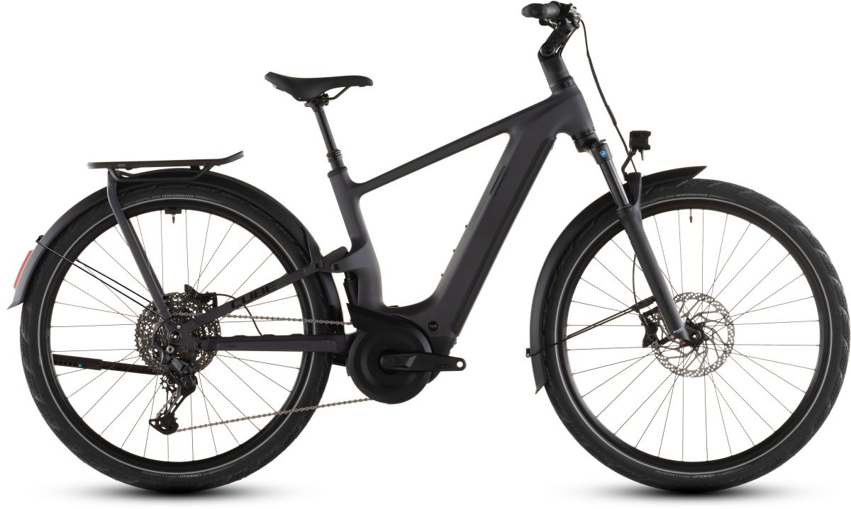Cube Kathmandu Hybrid ONE11 HPC Pro 800 28'' Carbon E-Bike Trekking Pedelec slabgrey/black 2027