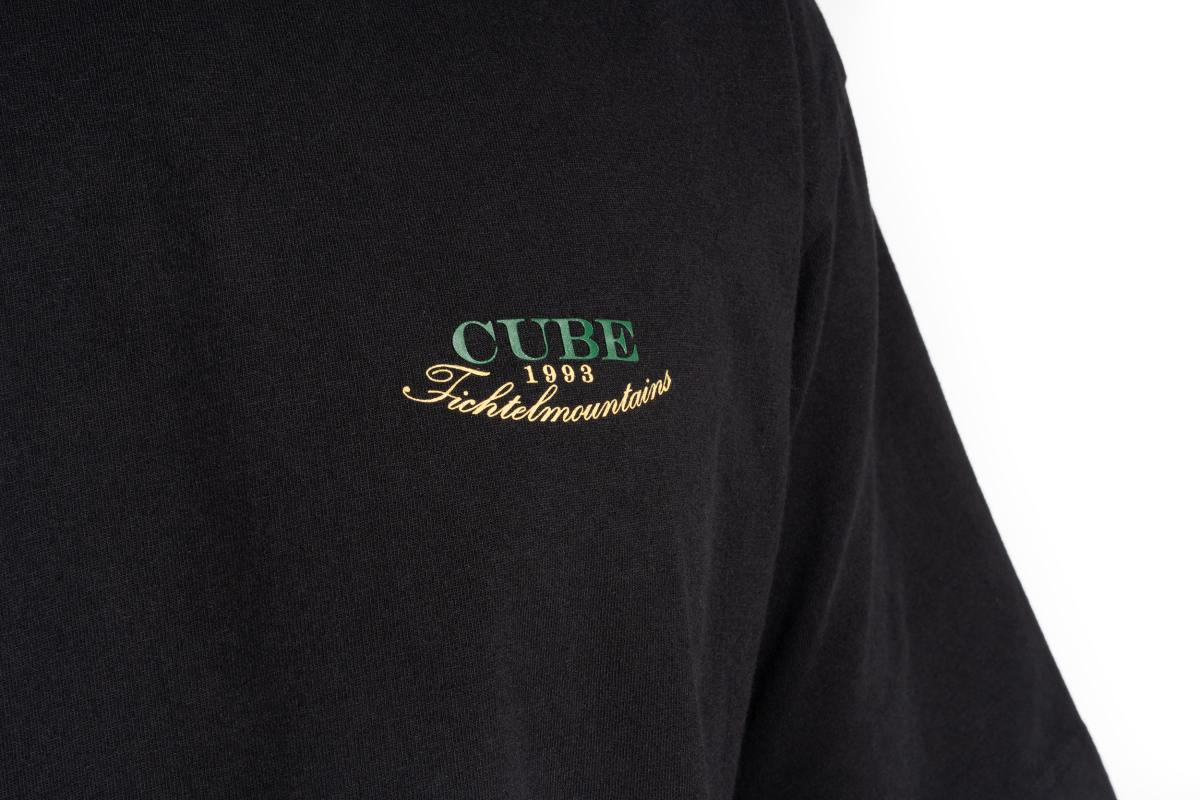 Cube Organic Club Dropshoulder Freizeit T-Shirt schwarz 2027