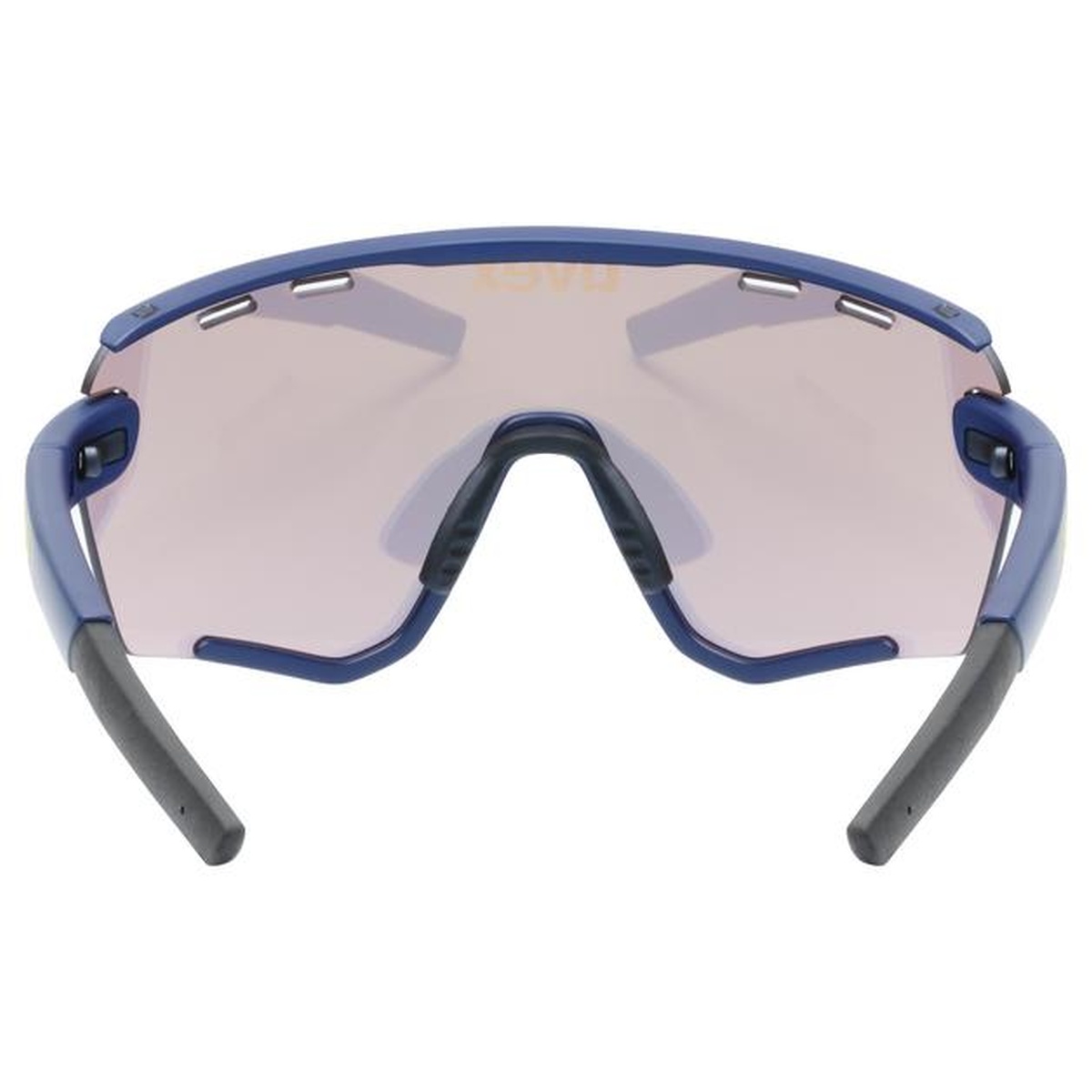 Uvex Sportstyle 236 Set Small Fahrrad / Sport Brille matt blau/mirror gelb