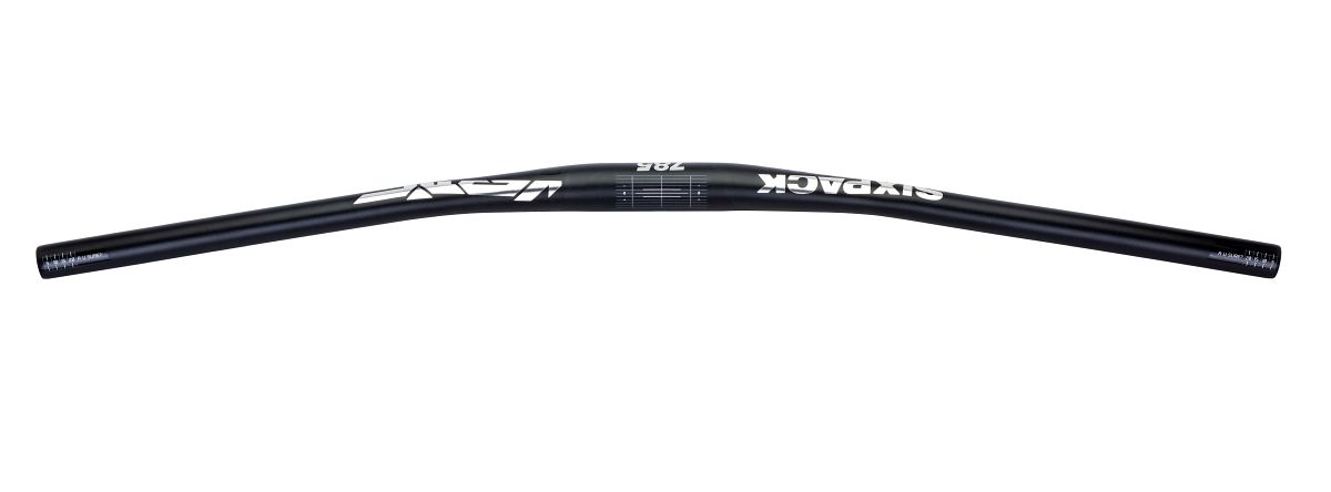 Sixpack Vertic Fahrrad Lenker 785mm x 31.8mm / 35mm schwarz/grau
