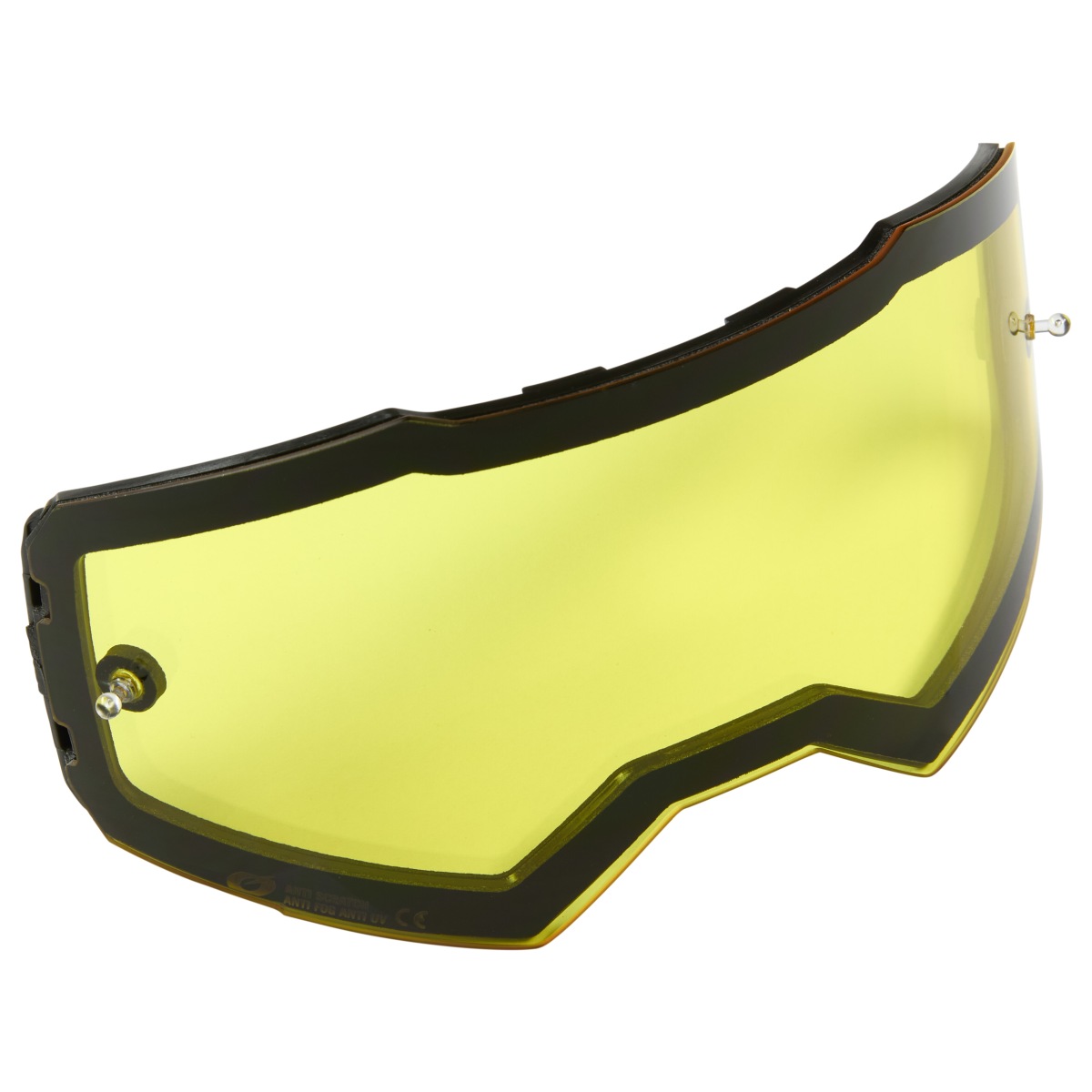 O'Neal Spare Lens Ersatzscheibe mit Pins für B55 Goggle gelb Oneal