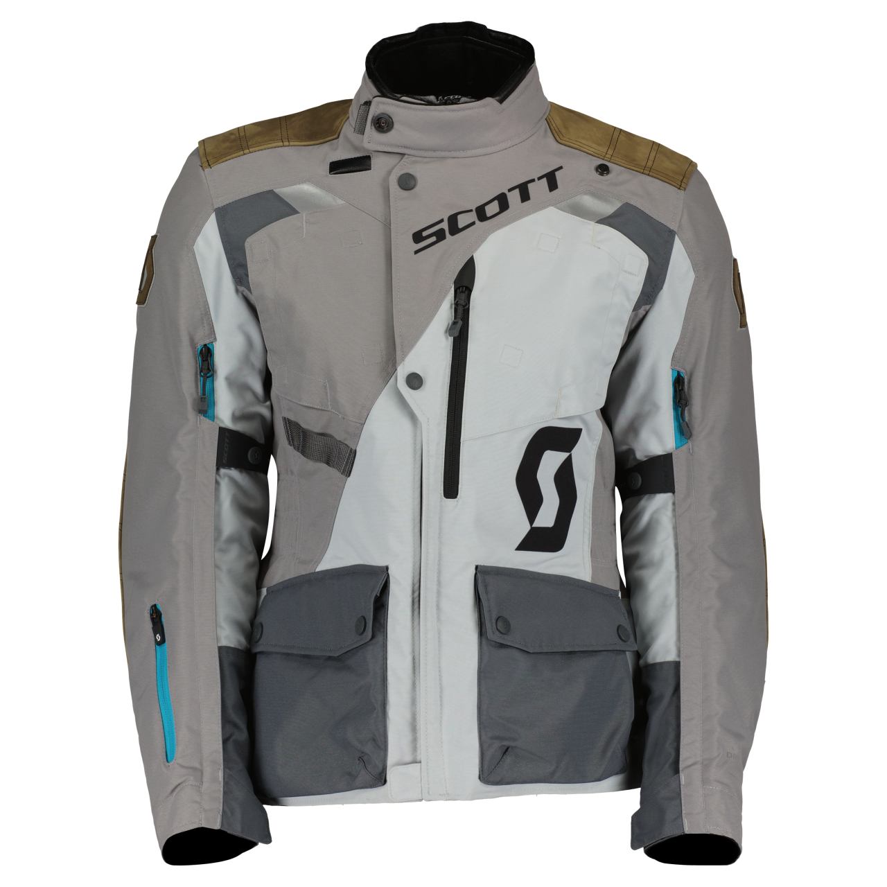 Scott Dualraid Dryo Damen Motorrad Jacke grau 2025
