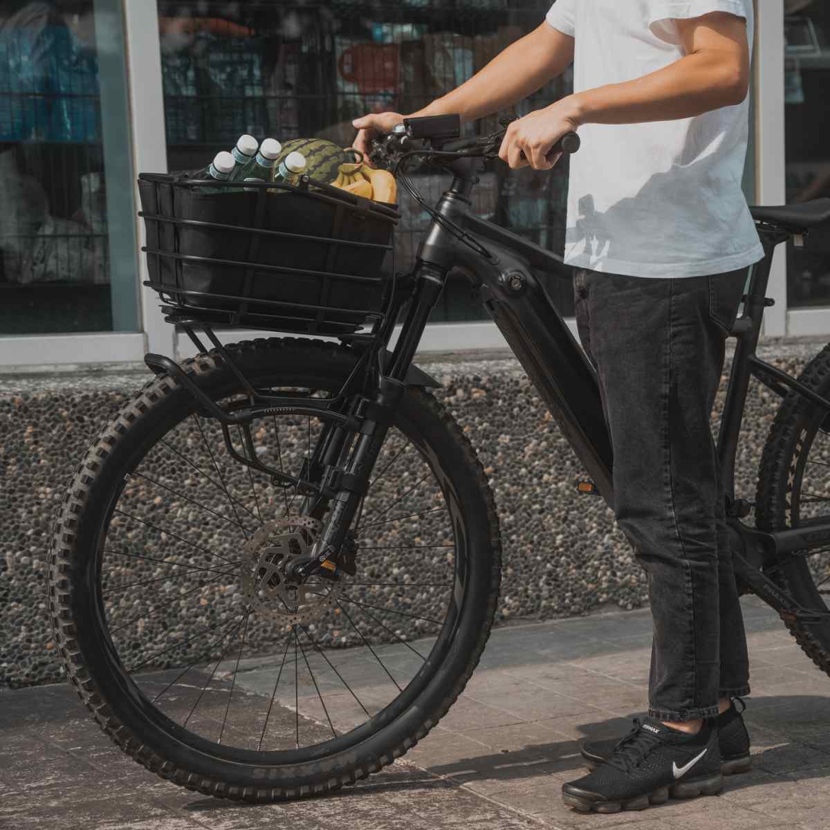 Topeak Urban Basket DX 18L Alu Fahrrad Gepäckträgerkorb für MTX QuickTrack / MIK / Snapit schwarz