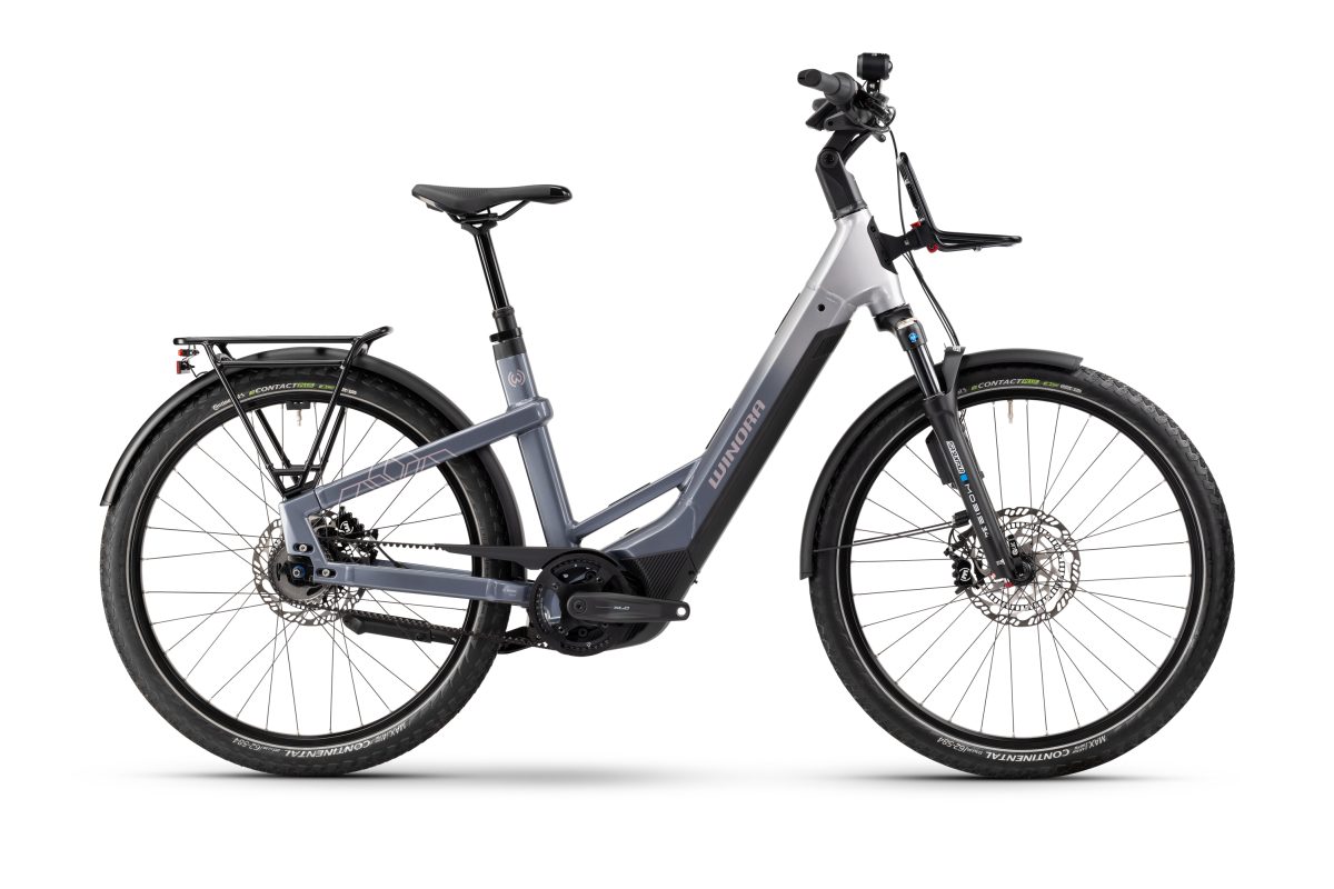 Winora Yakun R5 Pro ABS Low 27.5'' E-Bike Trekking Pedelec haze grau 2026