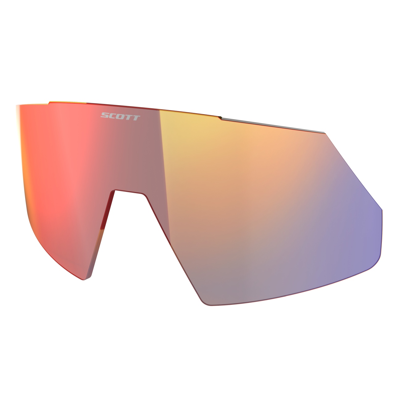 Scott Ersatzscheibe für Pro Shield Wechselscheiben Brille chrome rot