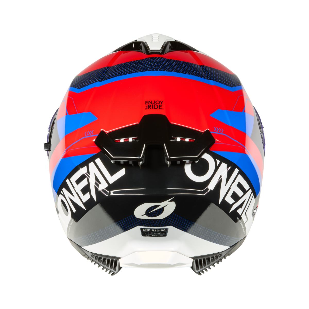 O'Neal Challenger Exo Enduro MX Motorrad Helm schwarz/weiß/rot 2026 Oneal