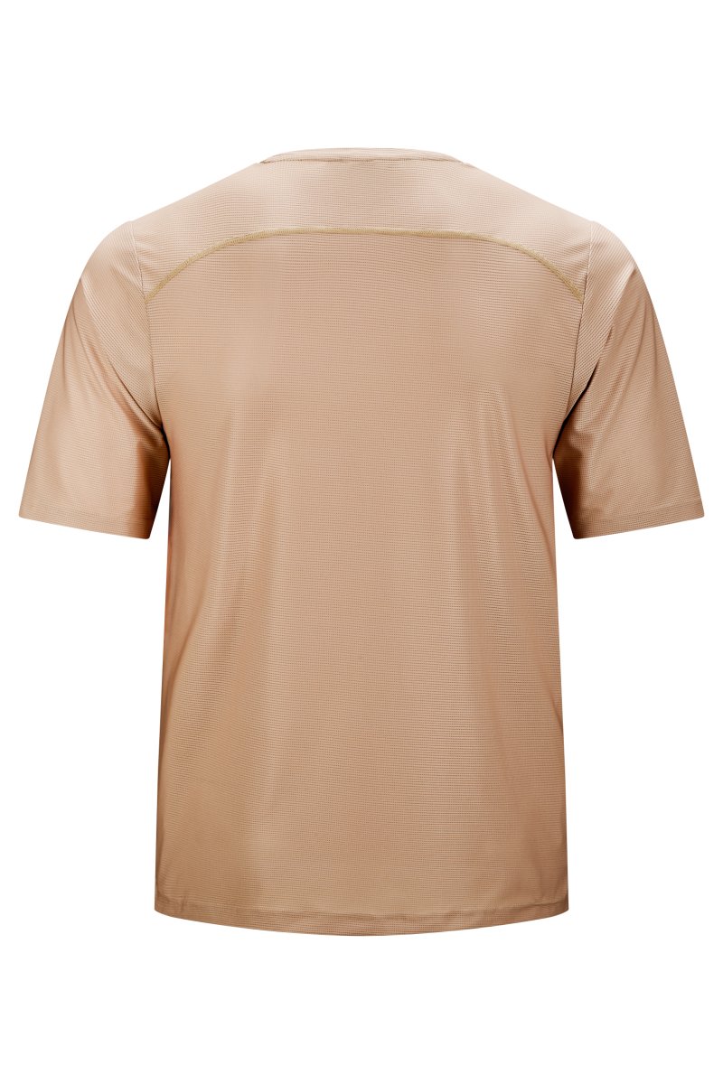 Cube Tech Fahrrad Trikot kurz beige 2026