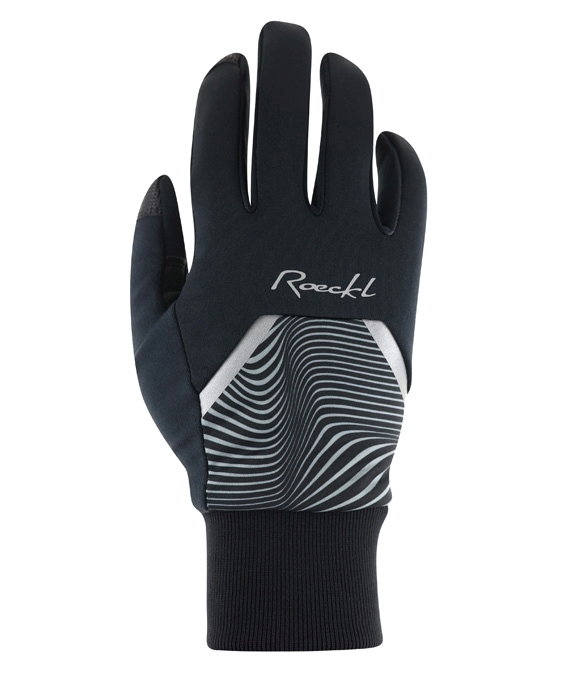 Roeckl Wirsberg Damen Winter Fahrrad Handschuhe lang schwarz/grau 2027