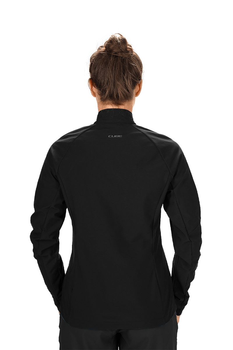 Cube Tour Softshell Damen Fahrrad Jacke schwarz 2027