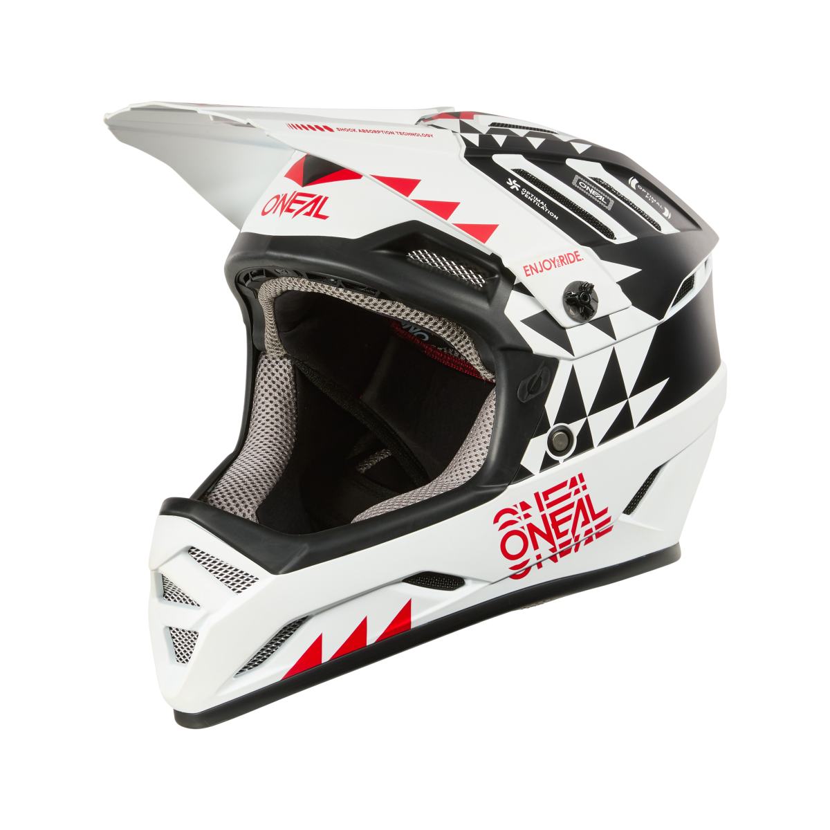 ONeal Backflip Knox MTB DH Fahrradhelm weiß/schwarz 2027