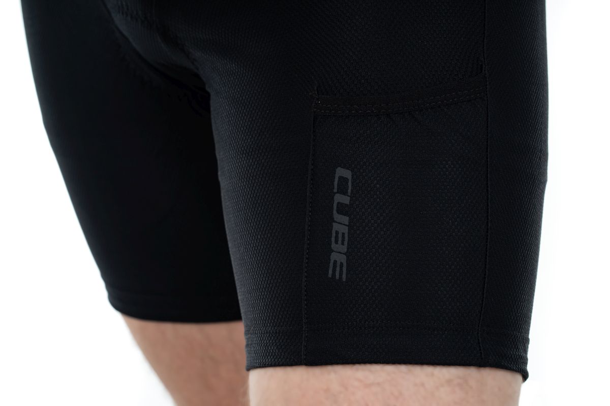 Cube Liner Bib Fahrrad Trägerinnenhose kurz schwarz 2027
