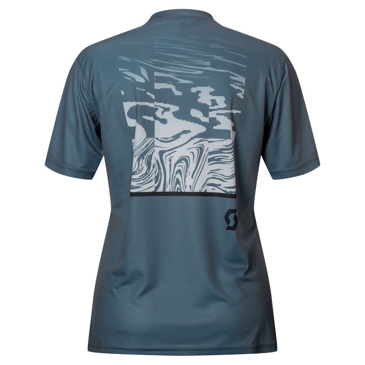 Scott Vertic LT Damen Freizeit Shirt kurzarm crag blau/blau 2027