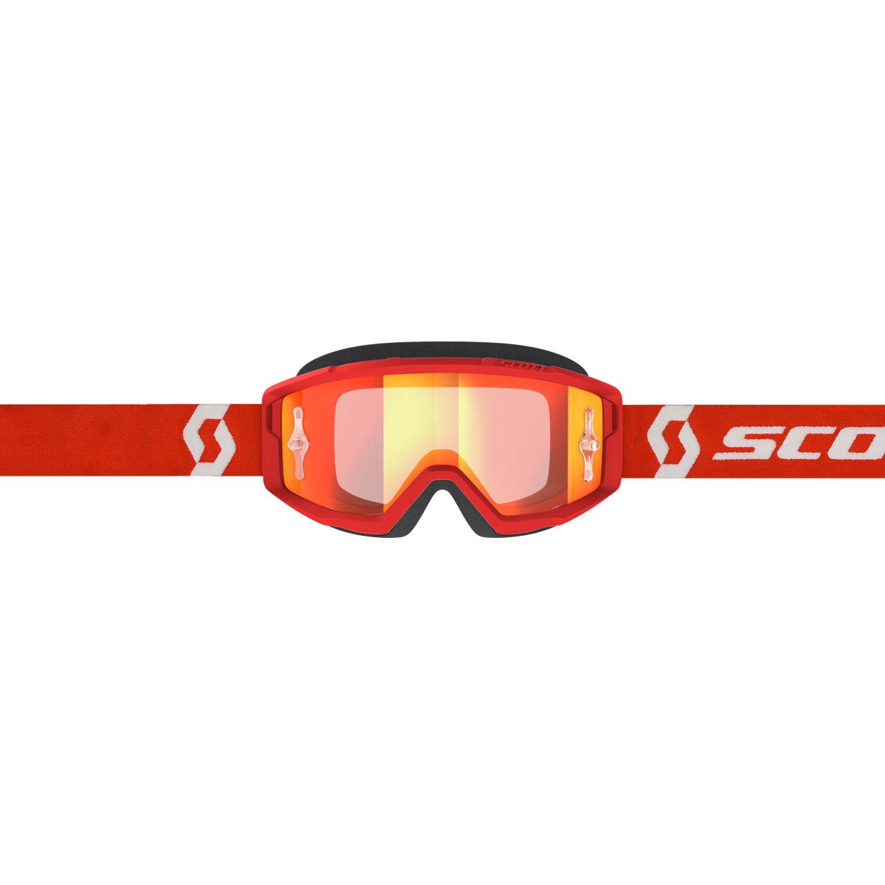 Scott Primal MX Goggle Cross/MTB Brille rot/orange chrom works