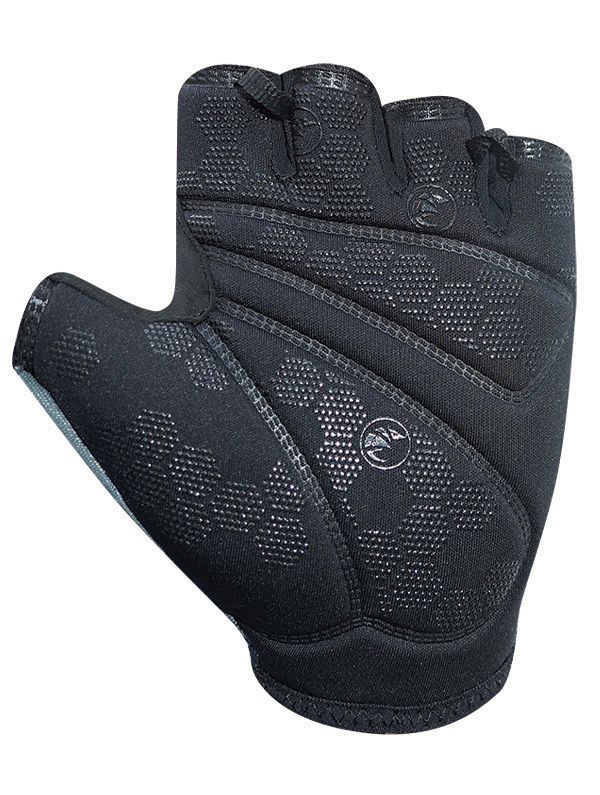 Chiba Solar Fahrrad Handschuhe kurz schwarz/gelb 2027