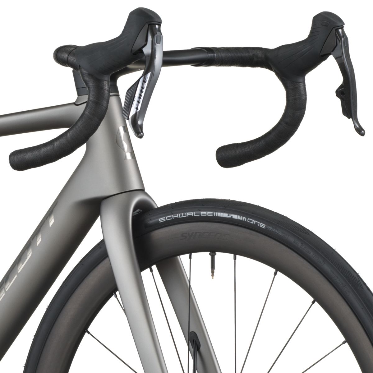 Scott Addict RC Team Carbon Rennrad tungsten grau 2026