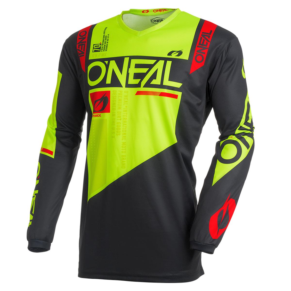 O'Neal Element Factor Motocross Jersey langarm schwarz/gelb 2027
