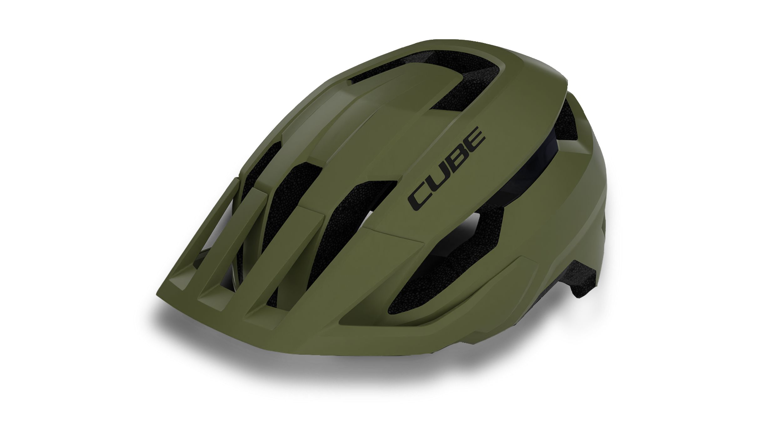 Cube Stray TM MIPS MTB Fahrrad Helm olive grün matt 2026