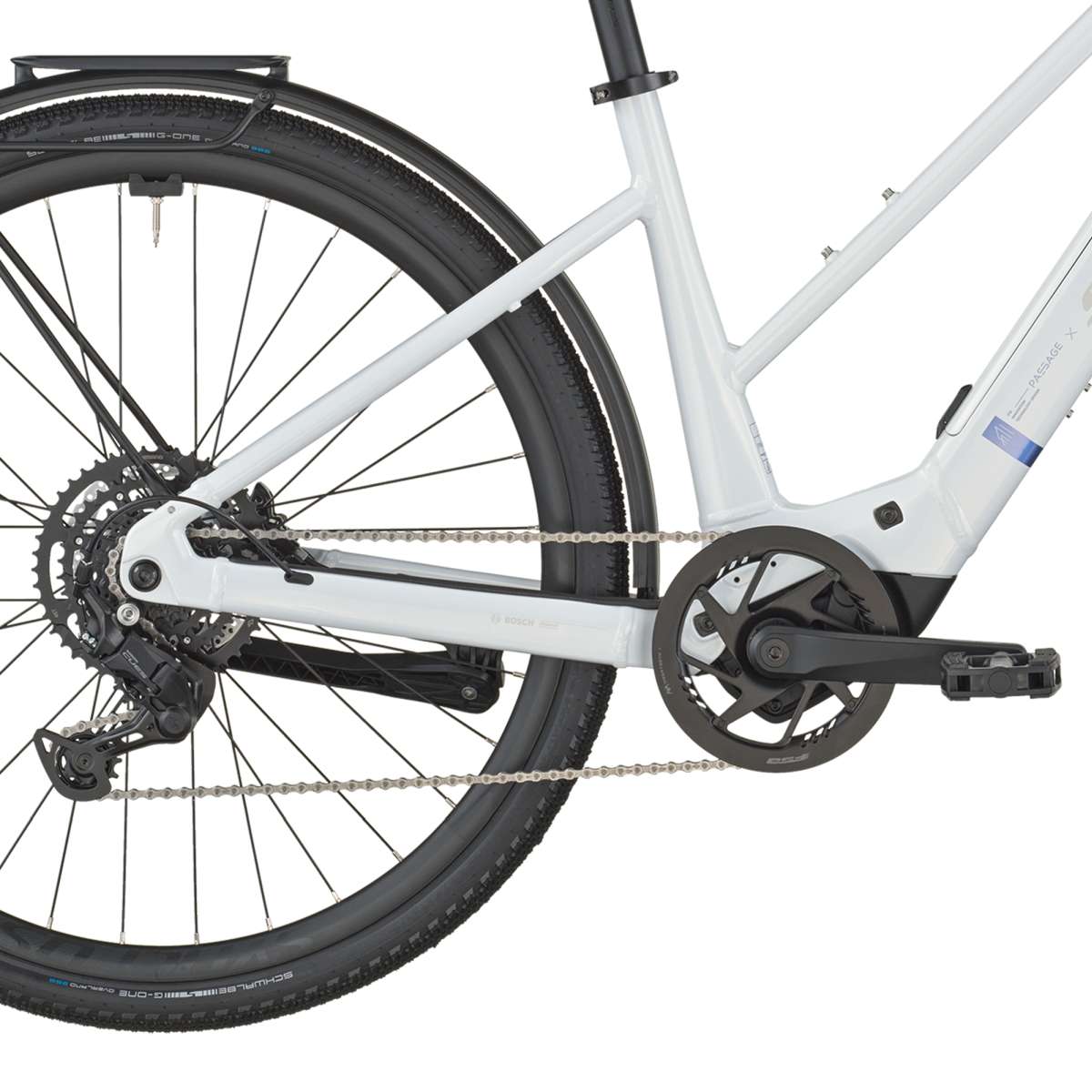 Scott Passage 20 Slope E-Bike Trekking Pedelec bianco weiß 2026