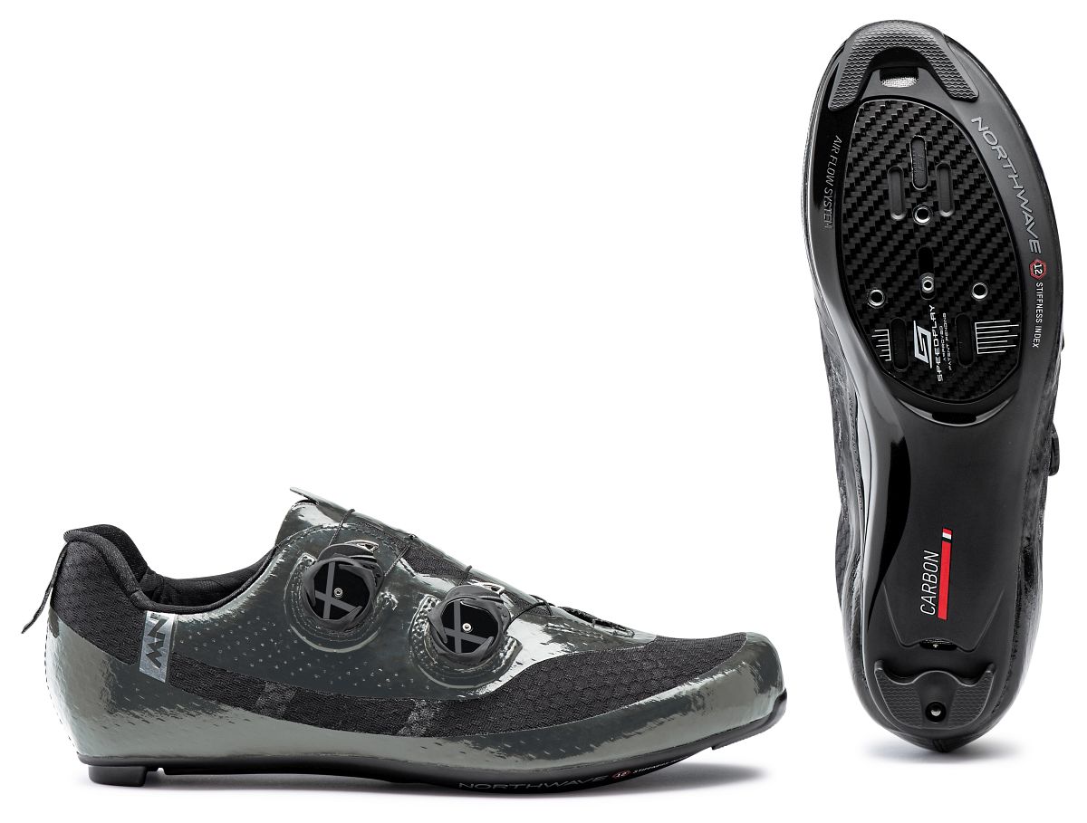 Northwave Mistral Plus Rennrad Fahrrad Schuhe grau 2021