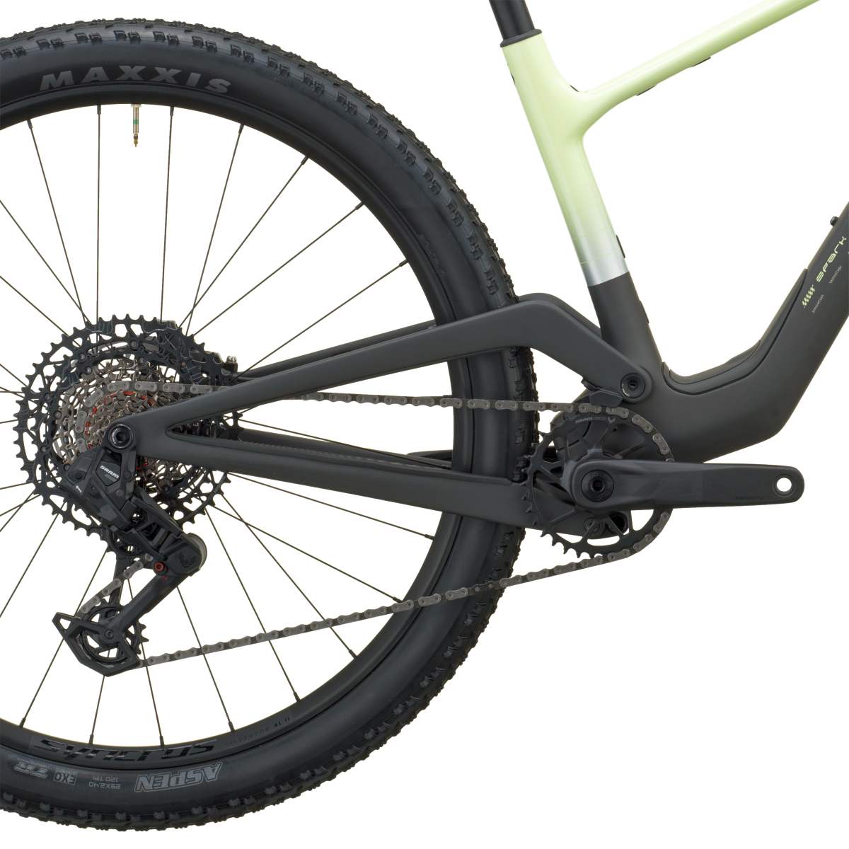 Scott Spark RC Team 29'' Carbon MTB Fahrrad cream grün/carbon schwarz 2027