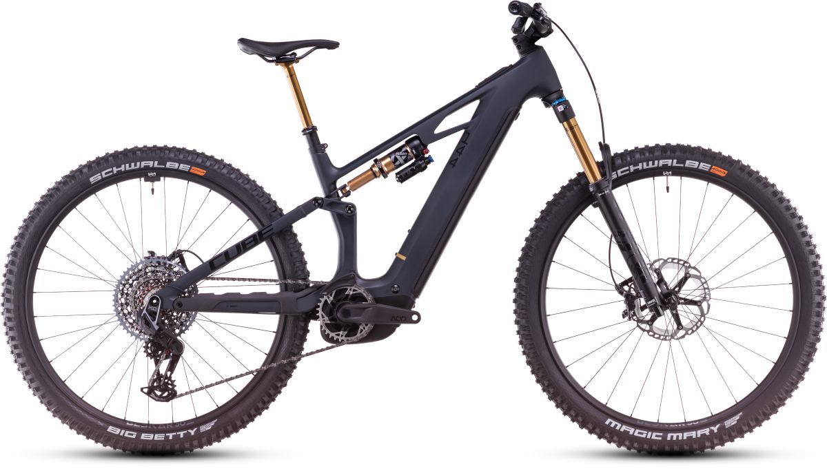 Cube Stereo Hybrid One44 HPC Actionteam 800 27.5'' / 29'' Carbon E-Bike MTB Pedelec schwarz 2025