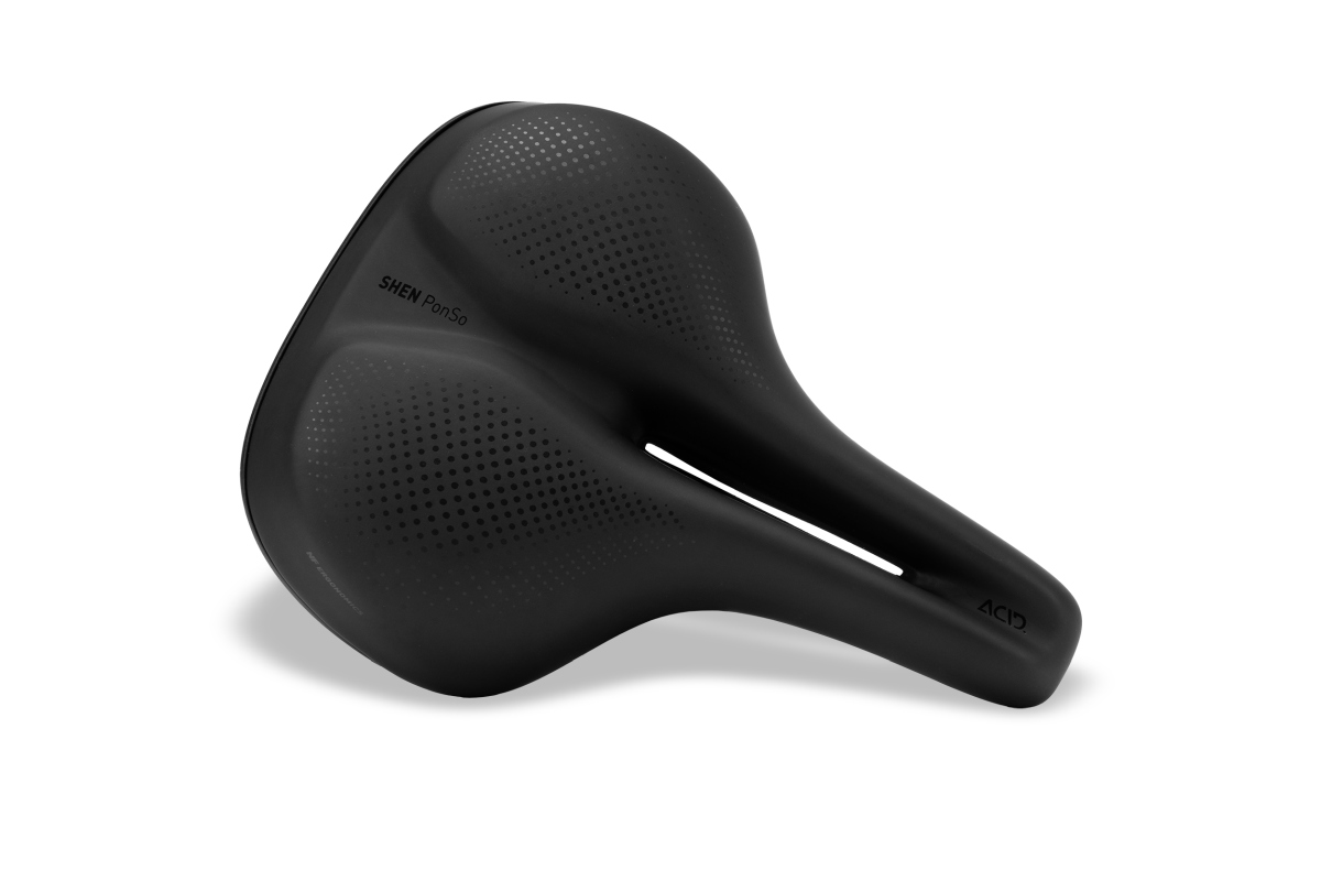 Acid Shen Ponso Ergo Tour / City Fahrrad Sattel schwarz