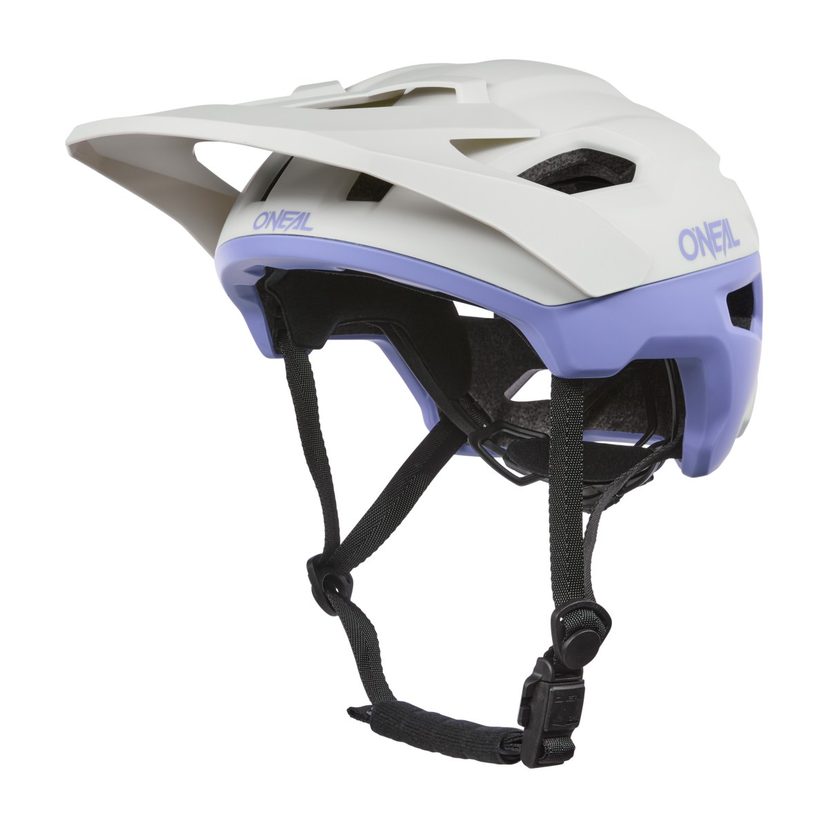 O'Neal Trailfinder Evo All Mountain MTB Fahrrad Helm weiß/lila 2025 Oneal
