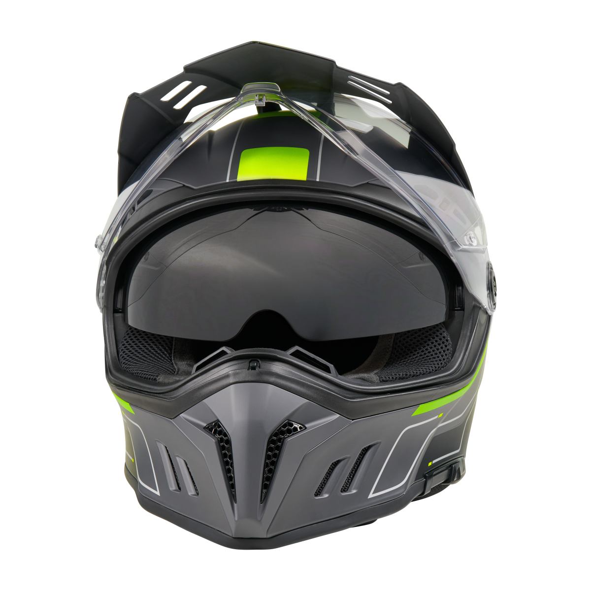 ONeal Sierra RS Echo Motorradhelm schwarz/gelb 2027