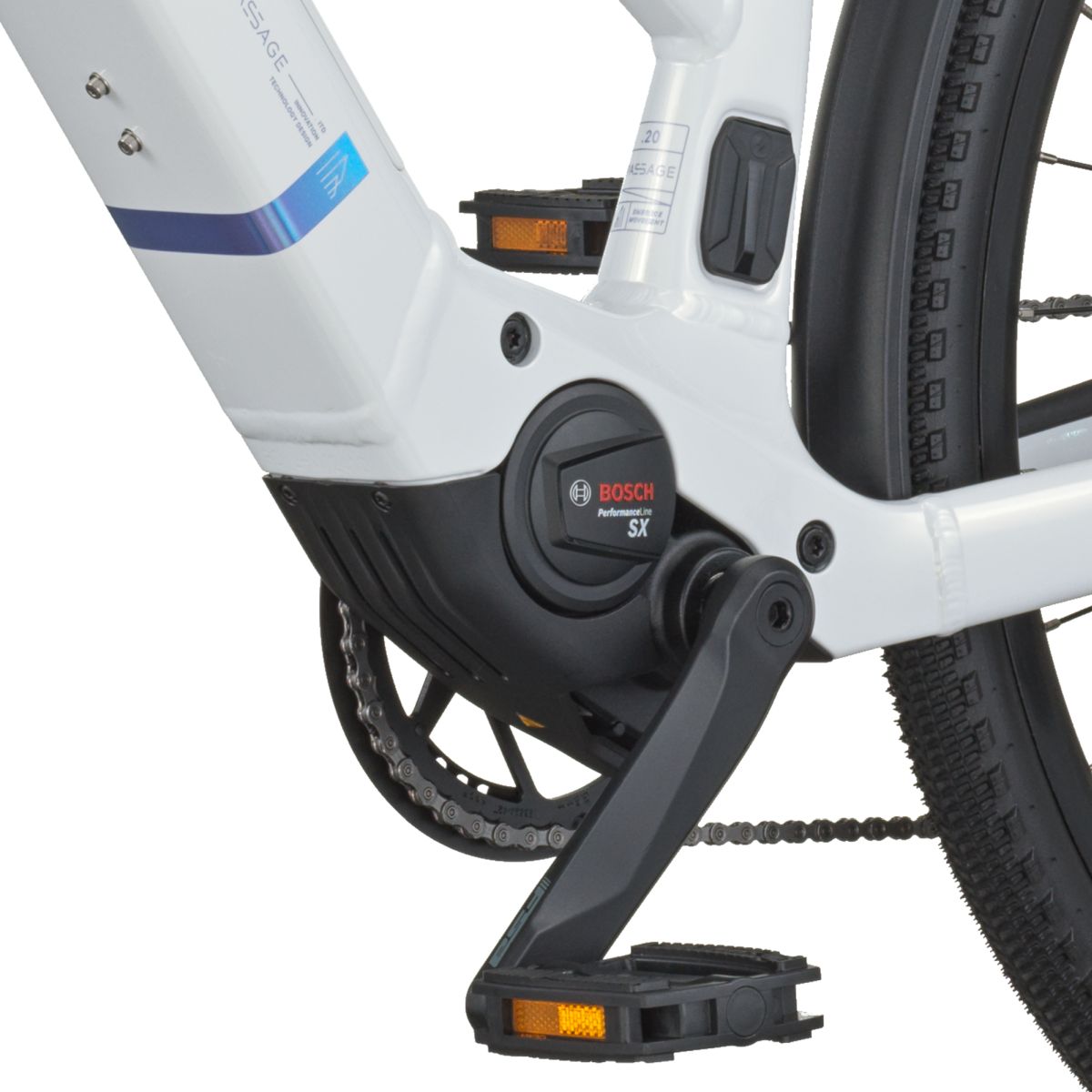 Scott Passage 20 Slope E-Bike Trekking Pedelec bianco weiß 2026