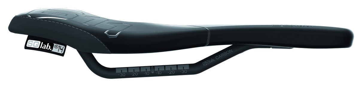 SQlab 611 Ergowave Carbon Unisex MTB Tech / Trail Fahrrad Sattel schwarz