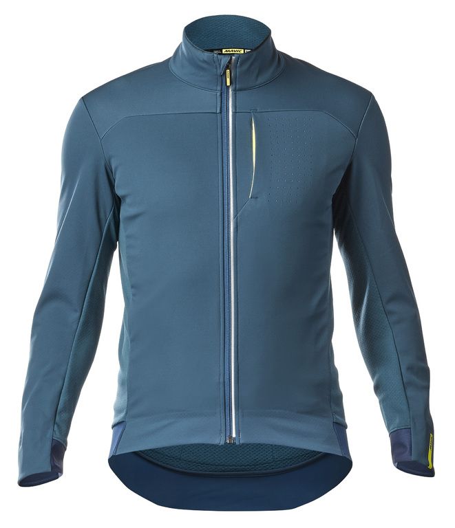 Mavic Essential Fahrrad Softshell Jacke blau 2020