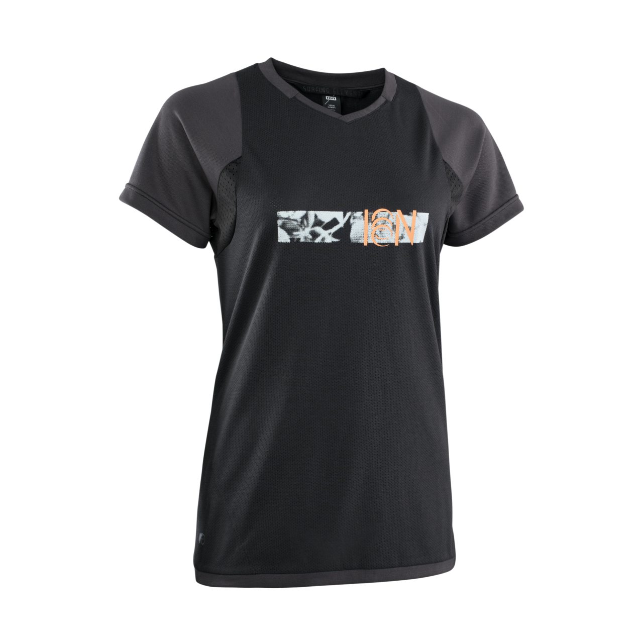 Ion Scrub Amp Damen Fahrrad Trikot kurz schwarz 2022