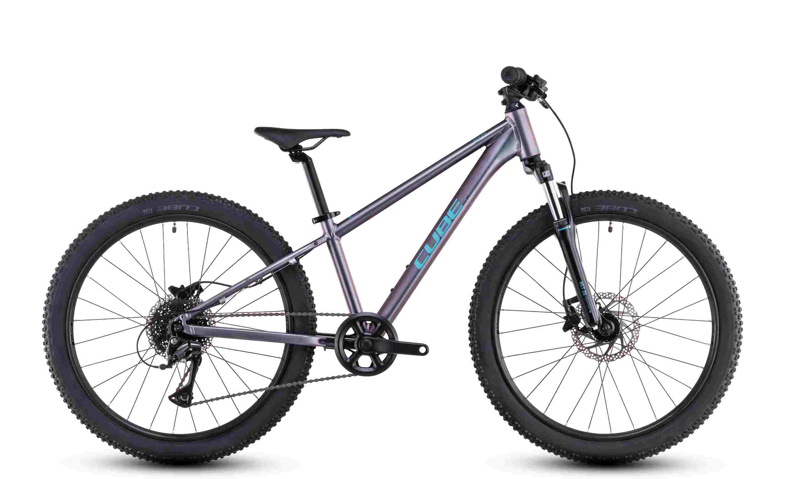 Cube Acid 240 Disc 24'' Kinder Fahrrad galactic grau/lila 2027